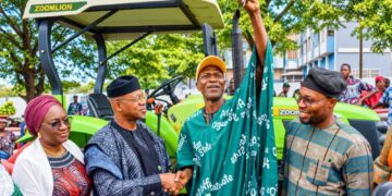 Ogun Govt Distributes Tractors, Phones, Farm Inputs to 10,000 Farmers